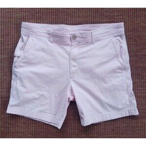 Roundtree Yorke Shorts Chino Men's 38 Light Pink Barbie